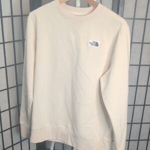 THE NORTH FACE Cream Crewneck Sweater